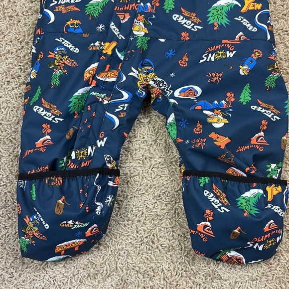 Quicksilver infant snowsuit bunting sz 3-6 months - Picture 6 of 8